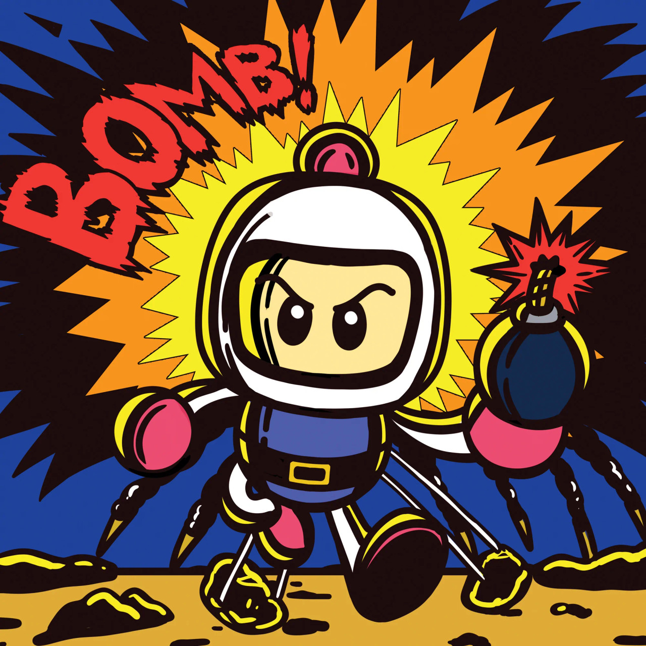 OST ボンバーマン 1 + 2 アナログ レコード ファミコン サントラ LP BOMBERMAN / BOMBERMAN II Video Game Soundtrack Vinyl LP