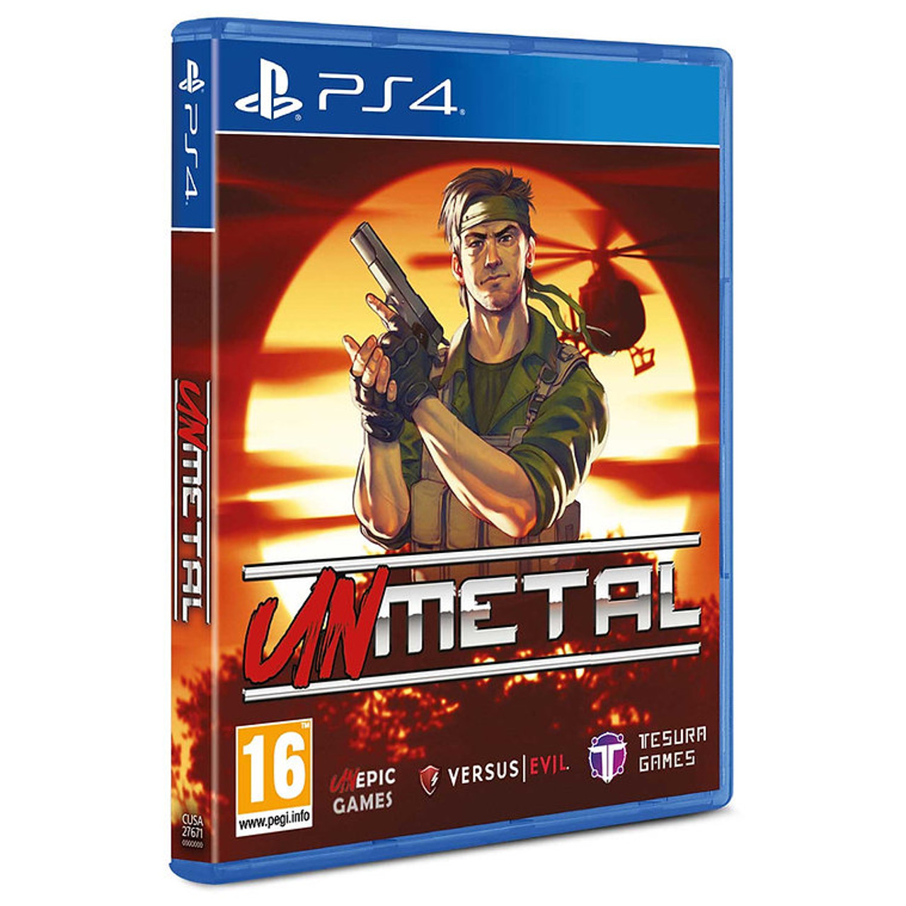 UnMetal for Playstation 4 available at videogamesnewyork, vgny