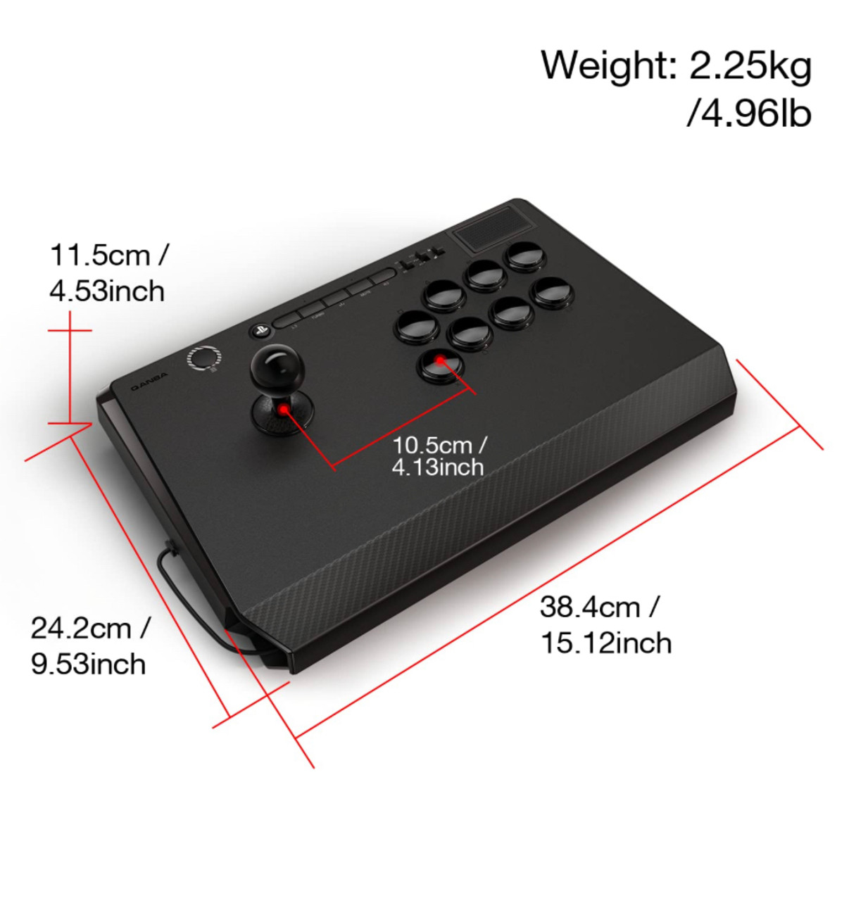 Qanba Titan Arcade joystick for PlayStation 5, 4 and PC