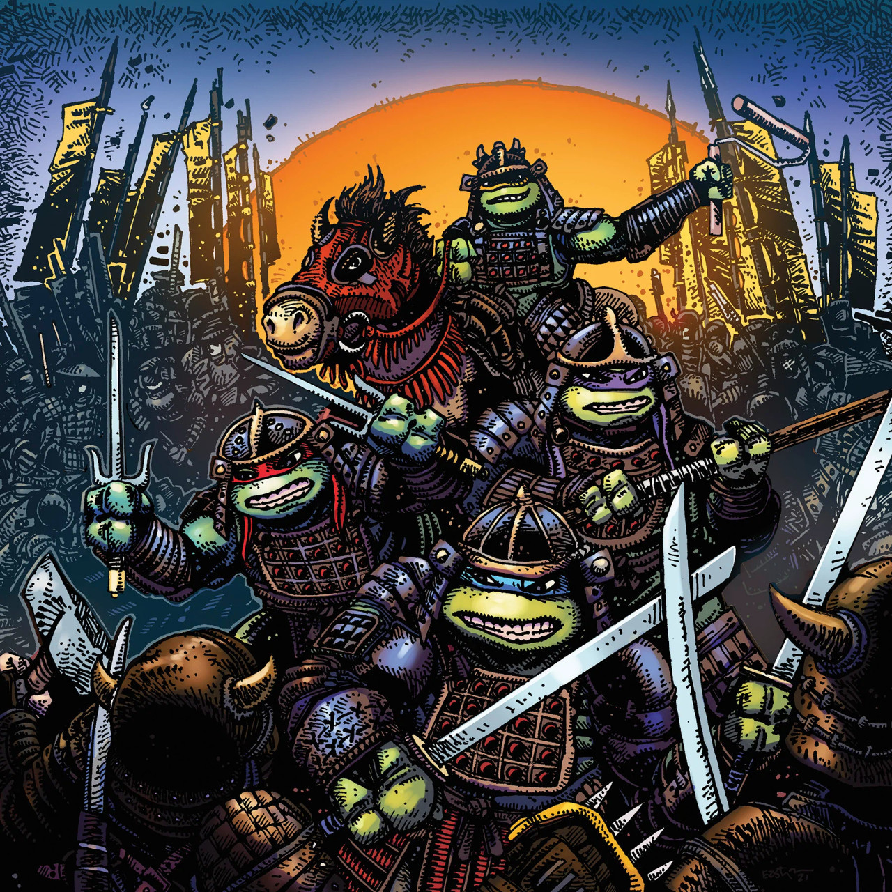 TMNT III Vinyl Record available at VideoGamesNewYork, VGNY