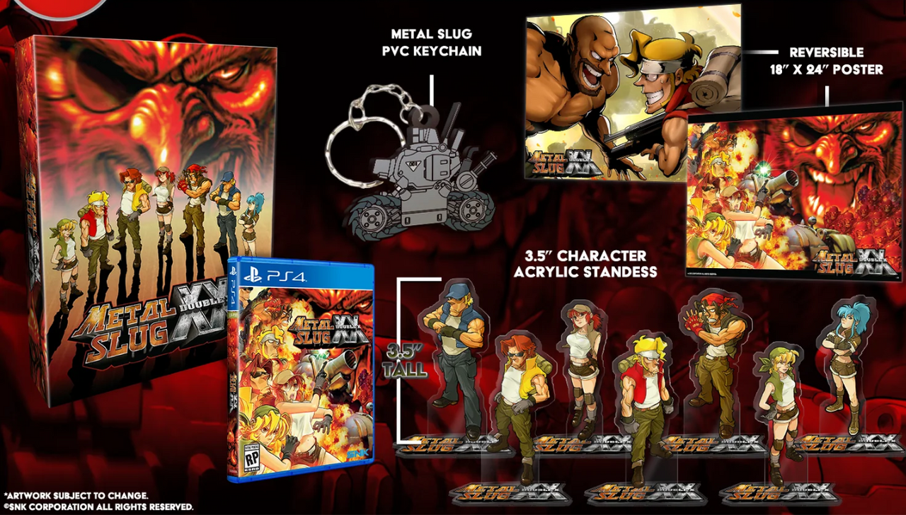 Metal Slug XX PlayStation 4 available at Videogamesnewyork