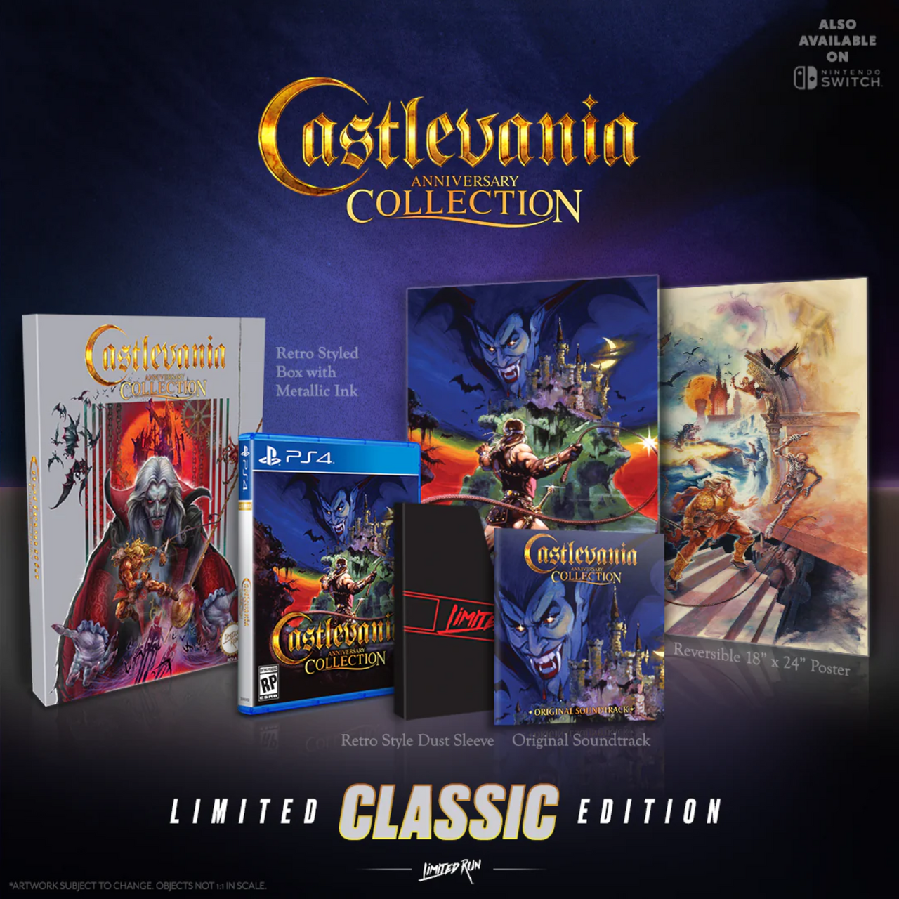 Castlevania Anniversary Collection Classic Edition Limited Run
