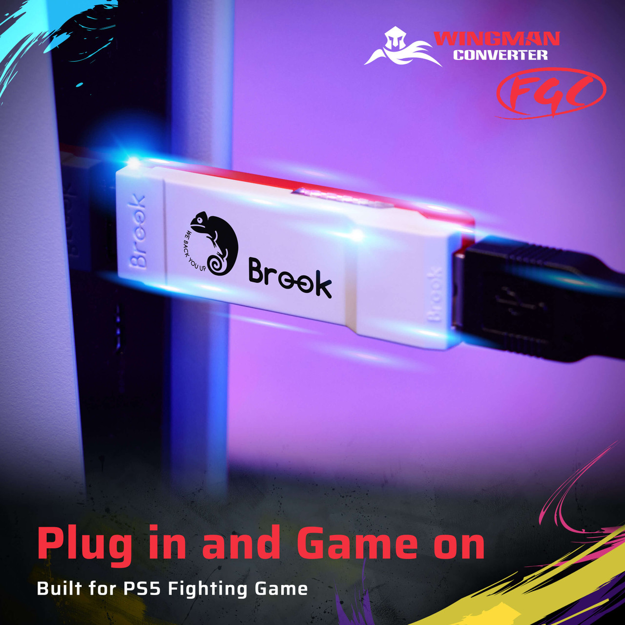 Brook Wingman FGC Fighting Stick Converter ウィングマンFGC