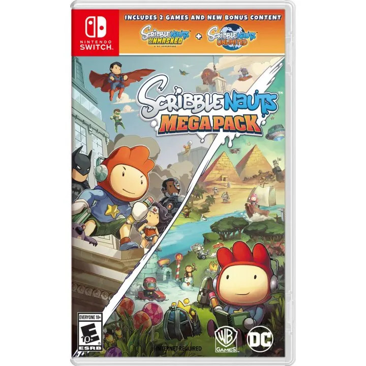 Scribblenauts Mega Pack for Nintendo Switch available at