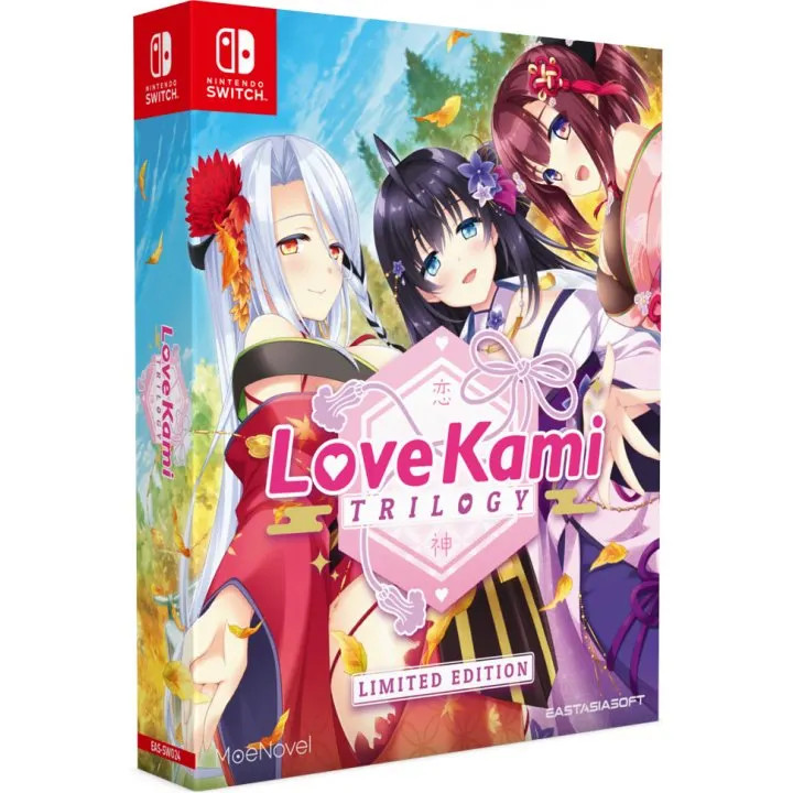 海外版スイッチソフト　LoveKami TRILOGY 限定版 LoveKami Trilogy Nintendo Switch available at VideoGamesNewYork, VGNY