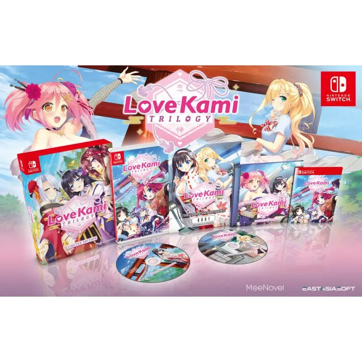 海外版スイッチソフト　LoveKami TRILOGY 限定版 LoveKami Trilogy Nintendo Switch available at VideoGamesNewYork, VGNY