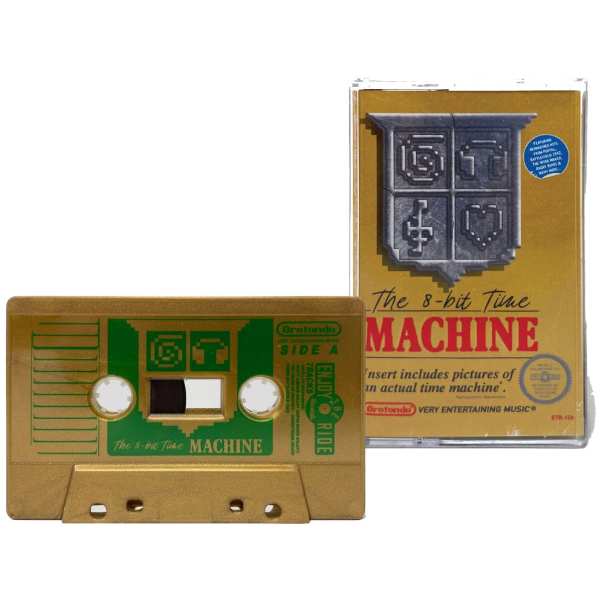 The 8-Bit Time Machine CASSETTE Tape available at
