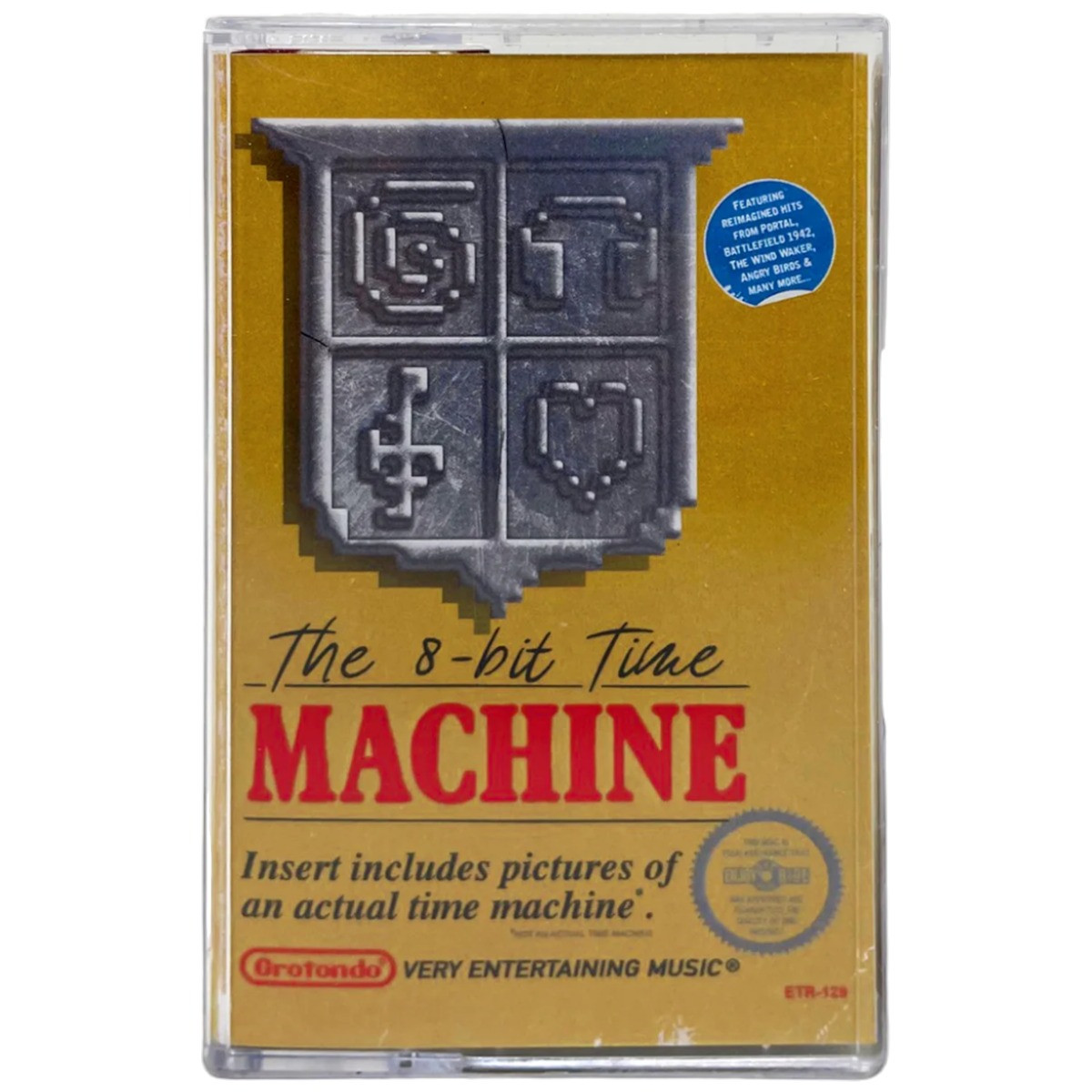 The 8-Bit Time Machine CASSETTE Tape available at