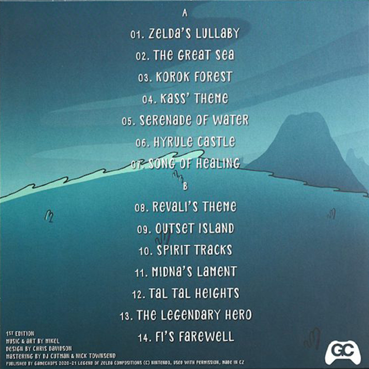 Zelda & Chill II Vinyl LP available at VideoGamesNewYork, VGNY