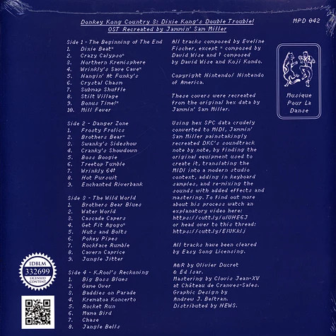 Donkey Kong Country 3: Dixie Kong's Double Trouble! OST