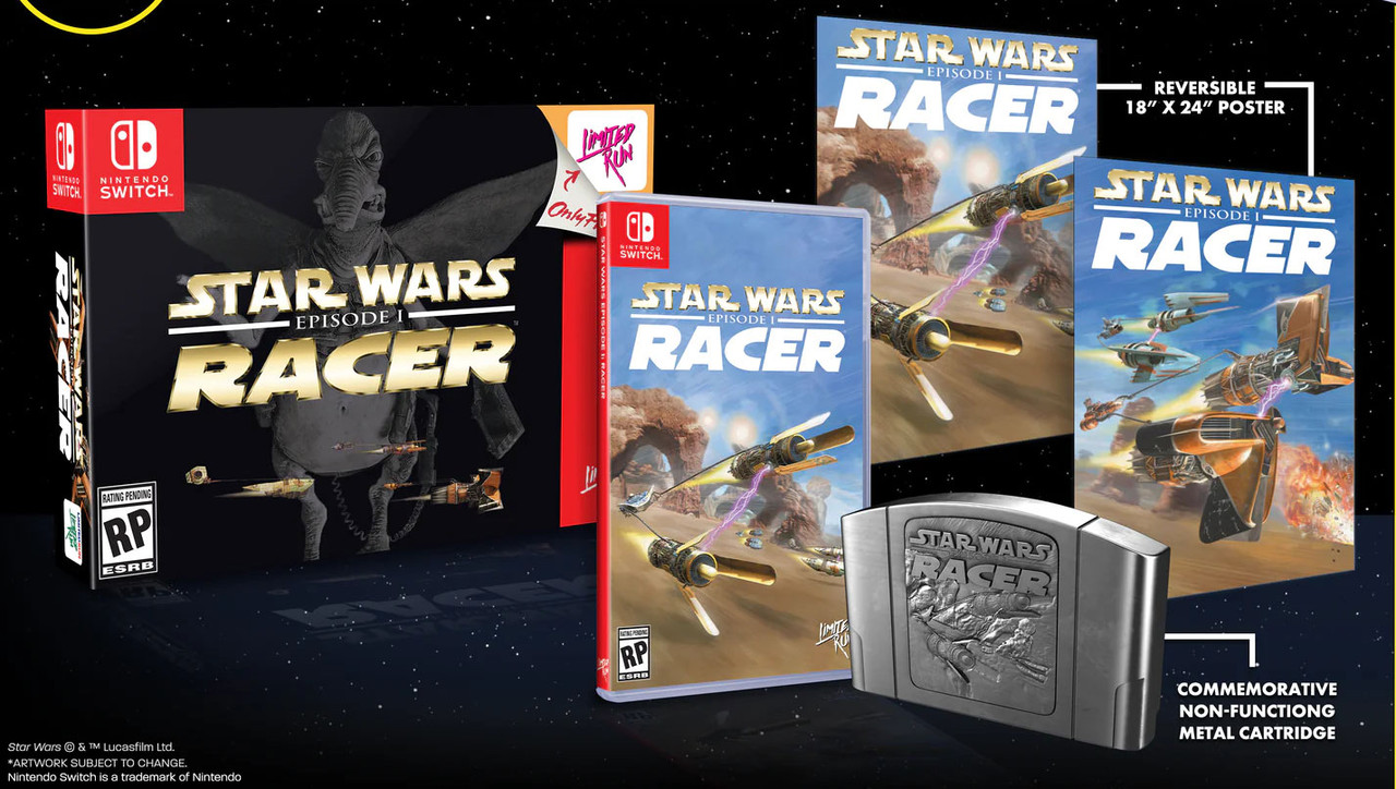 Star Wars Episode I: Racer getting a physical release on Switch Star Wars Episode I: Racer getting a physical release on Switch