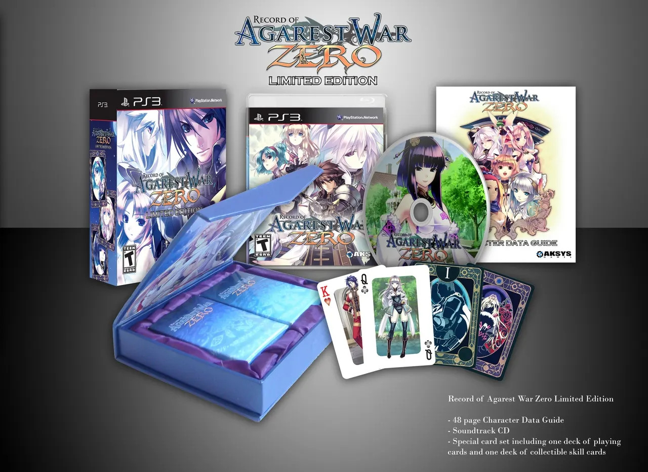 Record of Agarest War Zero Limited Edition Playstation 3