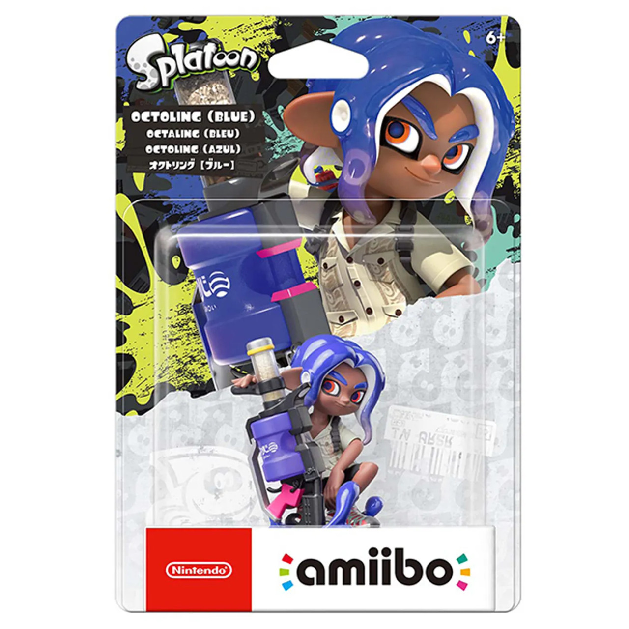 Octoling Blue Splatoon 3 Series Amiibo Japan Version