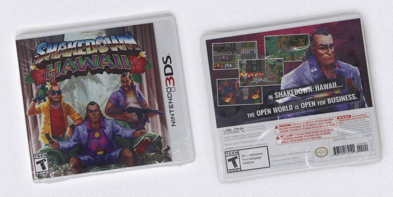 ニンテンドー3DS/2DS SHAKEDOWN HAWAII COLLECTOR'S EDITION 3DS Shakedown Hawaii Collectors Edition - Nintendo 3ds