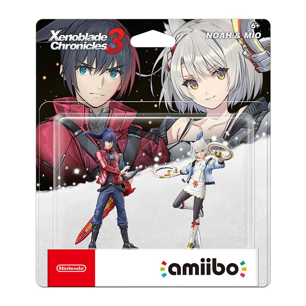 ゼノブレイド amiiboセット Noah + Mio 2 Xenoblade Chronicles 3 Series Amiibo - Europen Version