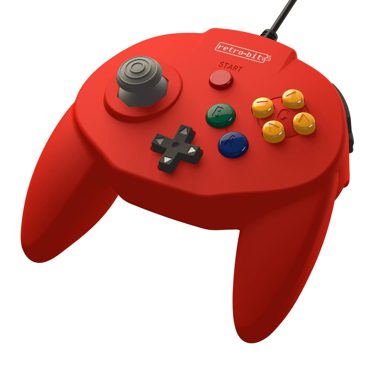 Retro-Bit Tribute 64 Wired USB Controller (Red)