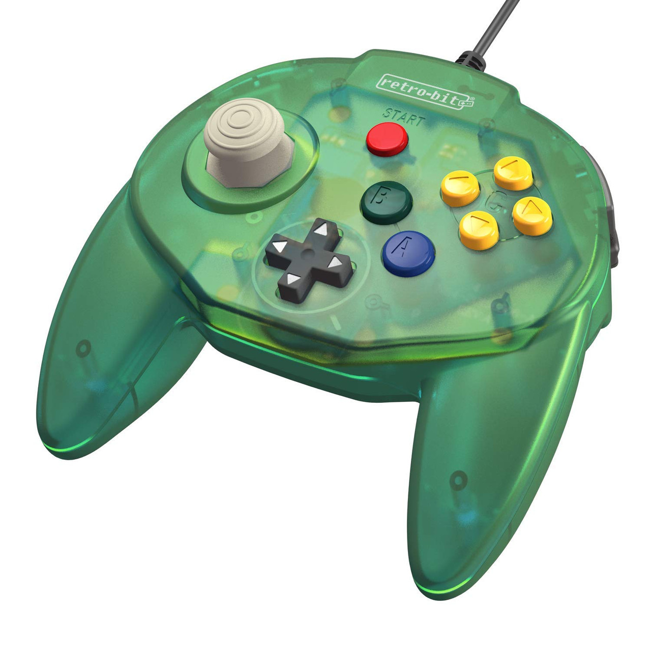 Retro-Bit Tribute 64 Wired USB Controller (Forest Green)