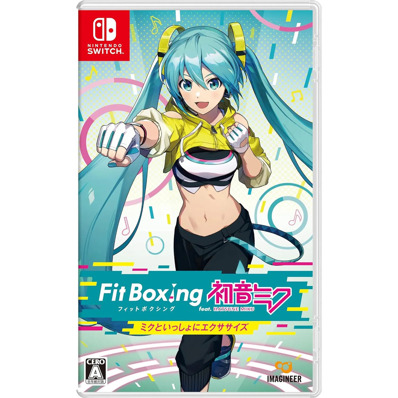 Switch ソフト Fit Boxing feat. 初音ミク Fitness Boxing feat. Hatsune Miku: Isshoni Exercise [Nintendo Switch]