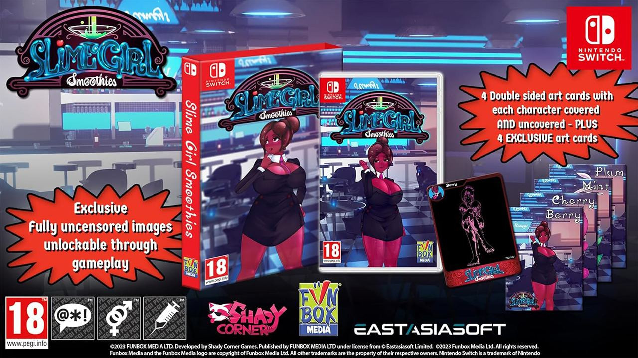 Slime Girl Smoothies for Nintendo Switch available at