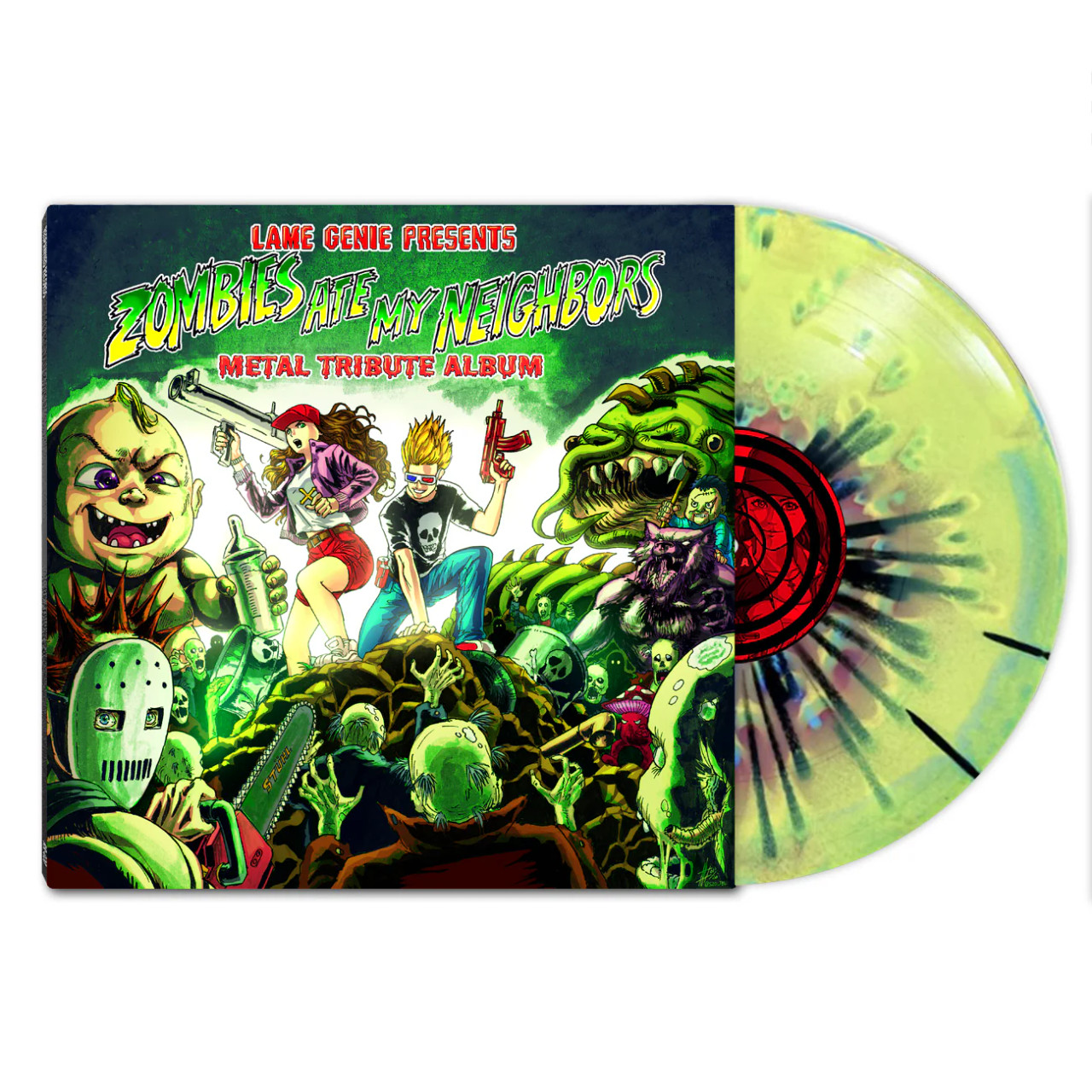 Zombies Ate My Neighbors METAL TRIBUTE By Lame Genie 1x Vinyl LP