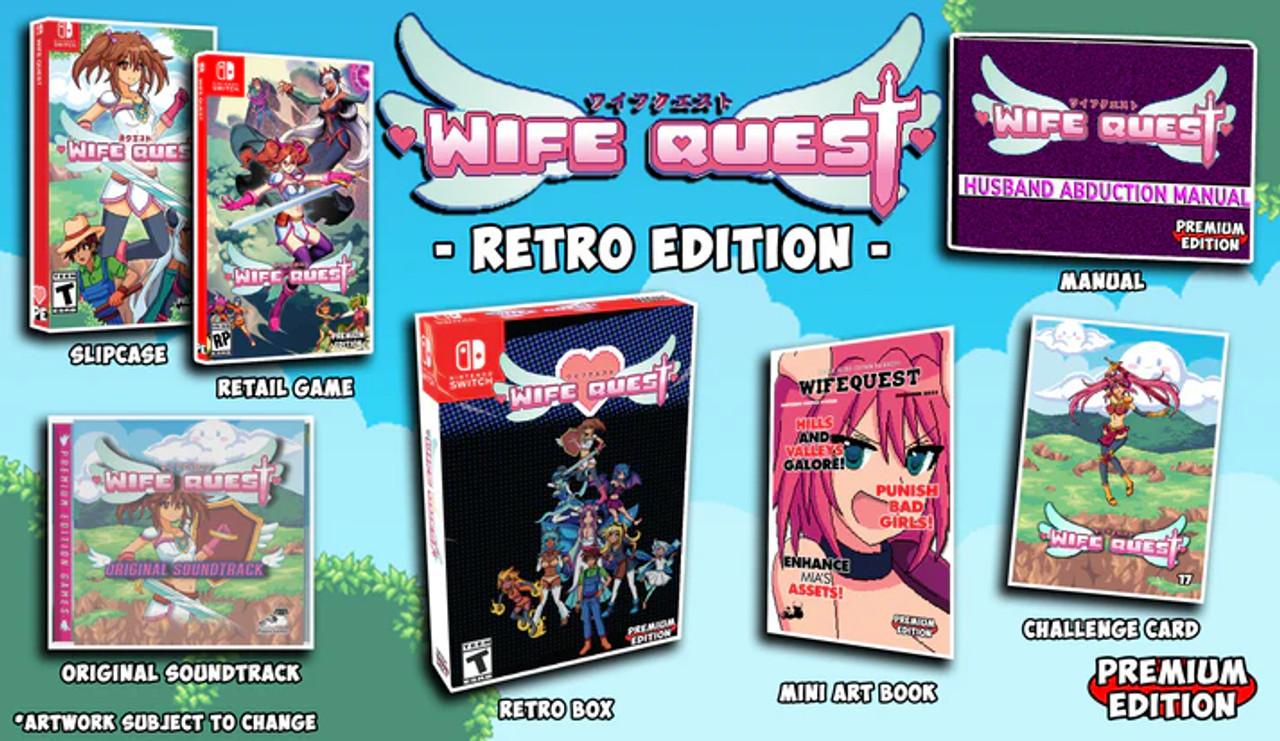 【新品】Wife Quest [Retro Edition]限定版 Wife Quest - Retro Edition Nintendo Switch