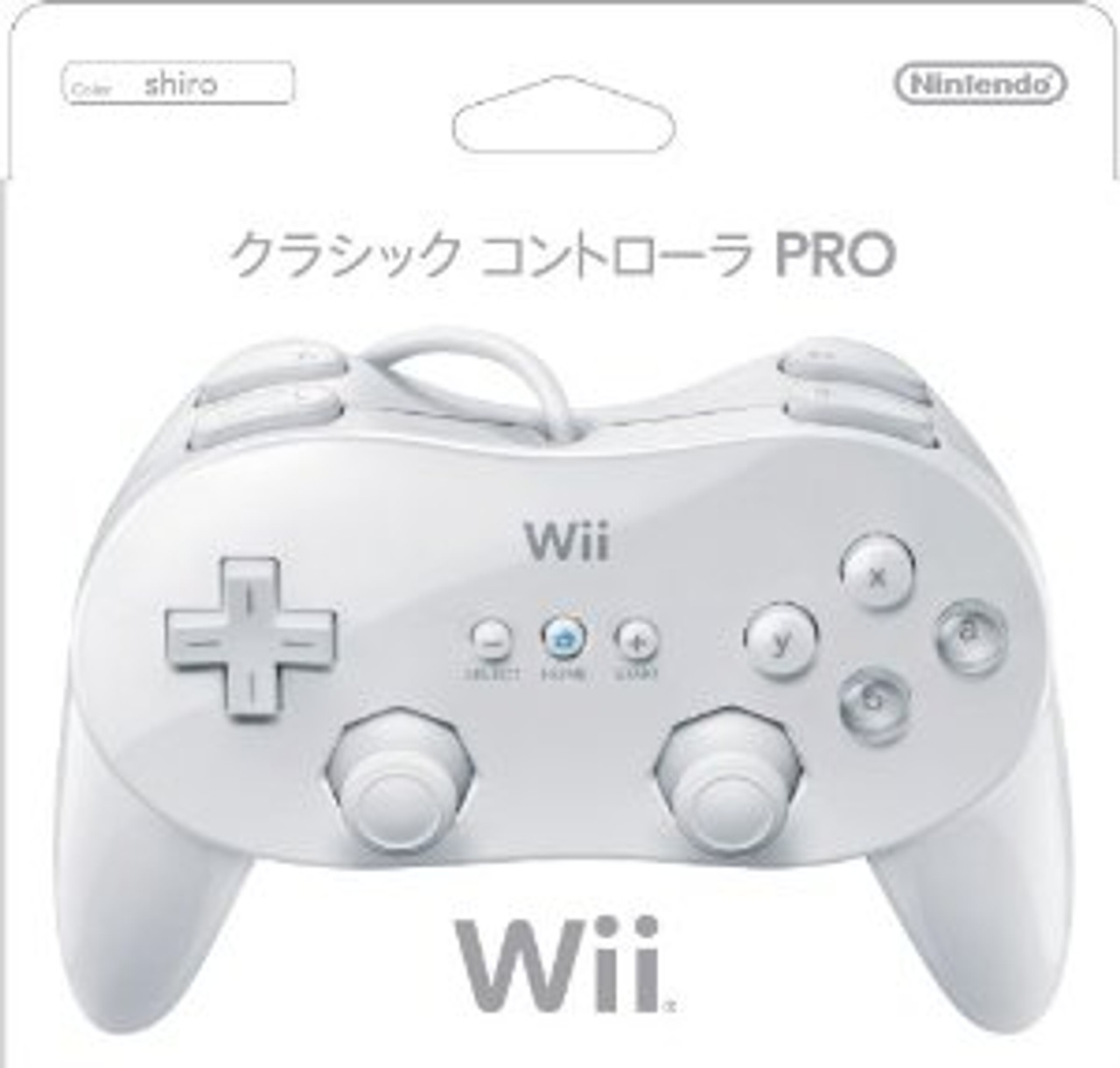  Wii Classic Controller Pro - Black - Nintendo Wii