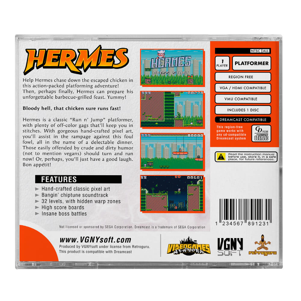 hermes-sega-dreamcast-at-videogamesnewyork-vgny