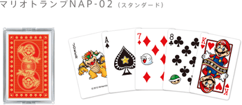Nintendo Japan "Mario CARTOON” Playing Card Set (POKER CARDS) NAP-02