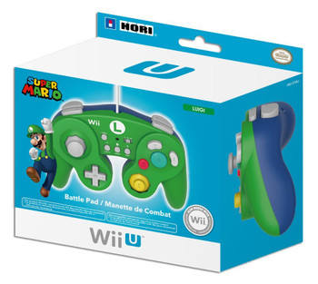HORI Battle Pad for Wii U - Luigi Version