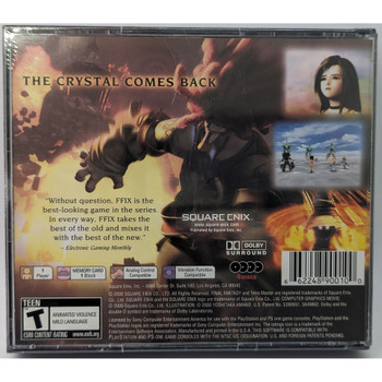 Final Fantasy IX (Greatest Hits) PlayStation back