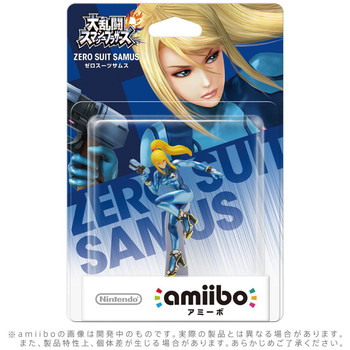Zero Suit Samus Amiibo - Japan Import