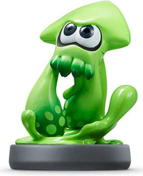 Green Squid Splatoon Amiibo - Japan Import Green Squid Splatoon Amiibo - Japan Import