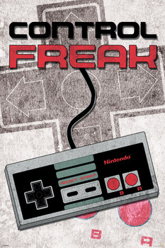 Nintendo - Control Freak Poster 