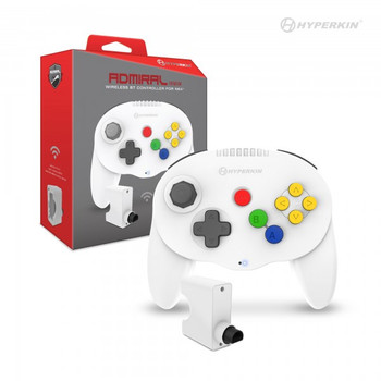 Admiral Premium BT Controller - WHITE (Nintendo 64)