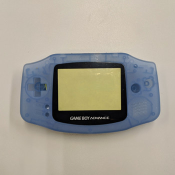 GBA Replacement Shell - IPS PRECUT - Clear Light Blue