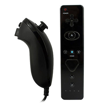 Nintendo Wii KMD Remote & Nunchuck Set - BLACK Nintendo Wii KMD Remote & Nunchuck Set - BLACK