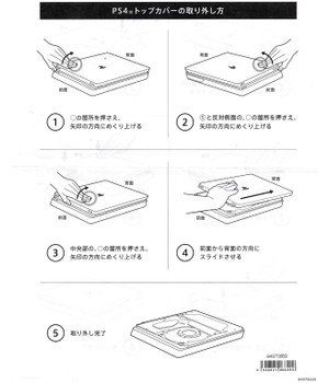 playstation 4 coverplate installation diagram 