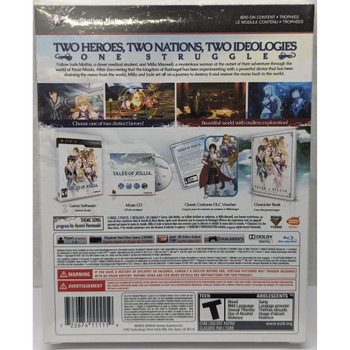 Tales of Xillia Limited Edition (Playstiation 3)  back cover image