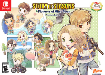 STORY OF SEASONS: Pioneers of Olive Town Premium Edition - Nintendo Switch