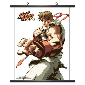 image of Street Fighter Ryu Wall Scroll Poster 