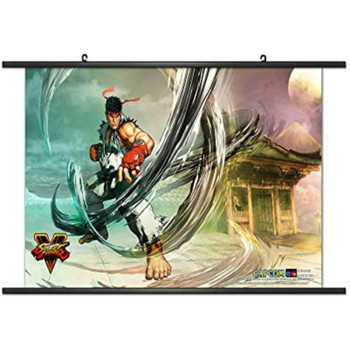 image of Street Fighter V Ryu Wall Scroll Poster