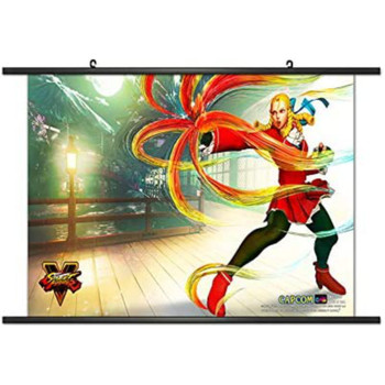 Street Fighter V Fighting Game Characters Gamer Art Wall Poster