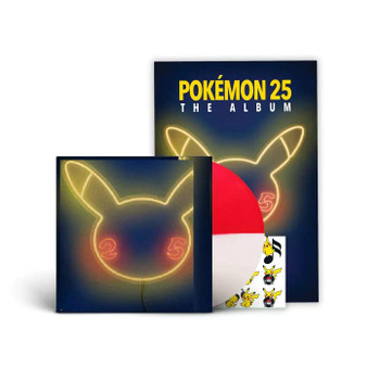 Pokemon 25 The Album - Exclusive Two Tone w/ Poster 1x Vinyl LP Pokemon 25 The Album - Exclusive Two Tone w/ Poster 1x Vinyl LP