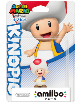 Toad (Kinopio) Super Mario Bros Series Amiibo - Japan Import