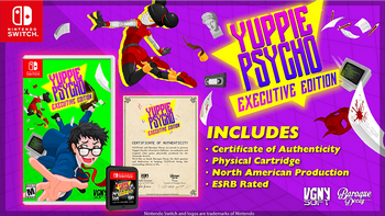 Yuppie Psycho: Executive Edition - Standard Cover (Nintendo Switch)