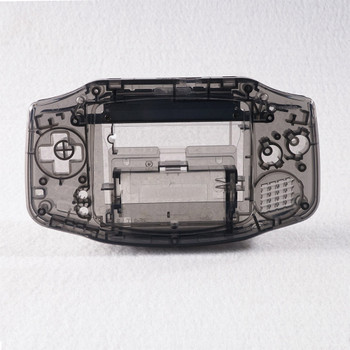 MIRROR CLEAR COUSTOM SHELL FOR GBA (Black)