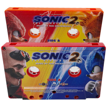 Sonic 2 - Tails Orange (SOUNDTRACK) CASSETTE TAPE