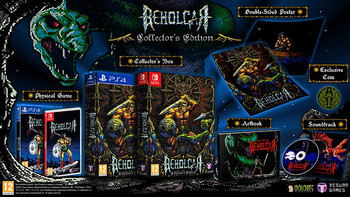 Beholgar Collector's Edition content's display