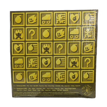 BOMBERMAN / BOMBERMAN II Video Game Soundtrack Vinyl back cover