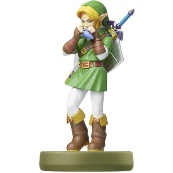 figure image of Link Ocarina of Time Amiibo The Legend of Zelda Series Figure EU Version